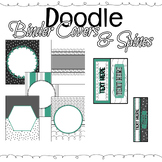 Doodle Binder Covers and Spines