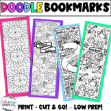Doodle Bookmark Bundle - Student Reading Bookmarks