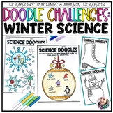 Doodle Challenges WINTER SCIENCE  | No Prep Printables
