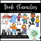 Doodle Character Clip Art - Chapter Book Characters