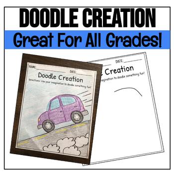 Preview of Doodle Creation | Finish the Drawing | Think Outside the Box