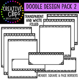 Doodle Design Pack #2 {Creative Clips Digital Clipart}