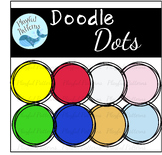 Doodle Dot Clip Art:  Doodle Notes, Doodle Template, shape