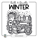 Doodle Drawing Art Lesson • Winter Art Activity • How to D