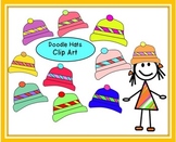 Doodle Hats Clip Art