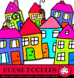 Doodle House Clip Art
