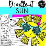 Doodle-It Sun Summer Craft: Summer Coloring Pages