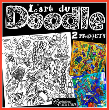 Preview of Doodle : L'art du Doodle, Arts plastiques, primaire et secondaire