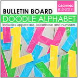 Bulletin Board Letters and Numbers | Doodle Letters