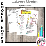 Doodle Math Notes:Area Model of Multiplication