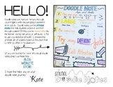 Doodle Note Classroom Signs FREE!
