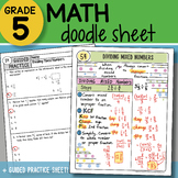Math Doodle - Dividing Mixed Numbers - So EASY to USE! PPT