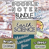Doodle Notes Earth Science Bundle | Science Doodle Notes