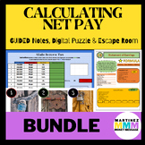Net Pay Unit BUNDLE Guided Notes + Escape Room + Digital S