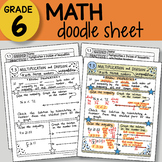 Doodle Sheet - Multiplication & Division of Inequalities w