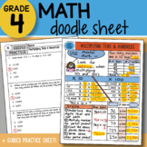 Math Doodle - Multiplying Tens & Hundreds - So EASY to Use