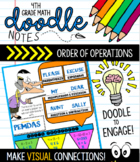 Doodle Notes - ORDER OF OPERATIONS