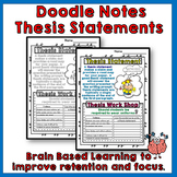 Doodle Notes: Thesis Statements