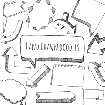 Hand Drawn Doodle Clipart Images, Free Download