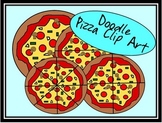 FREE Doodle Pizza Clip Art