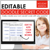 Doodle Secret Code- Holiday Edition