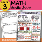 Doodle Sheet - Strategies with Word Problems - EASY to Use
