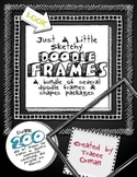 Doodle Sketches Bundle of Clip Art Graphics for Commercial Use