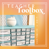 Doodle Teacher Toolbox Labels