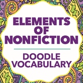 Doodle Vocabulary - Elements of Nonfiction - 36 Nonfiction