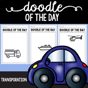 Preview of Doodle of the Day | Transportation & Vehicles