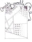 Zentangle Doodle worksheet #1