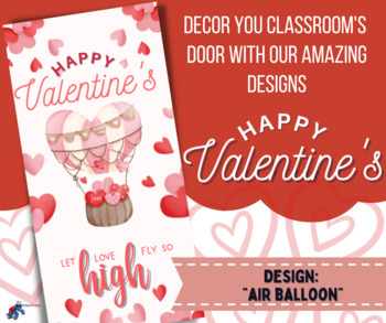 Preview of Door Banner (Valentine's) ("Air Balloon")