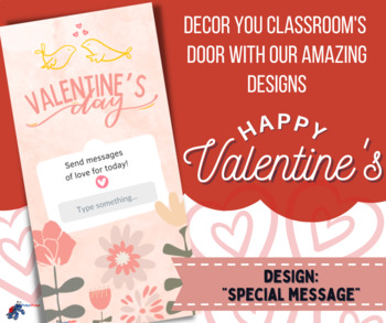 Preview of Door Banner (Valentine's) ("Special Message")