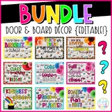 Door & Board Decor BUNDLE