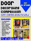Door Decorating Competition (Theme: Countries Around the World)