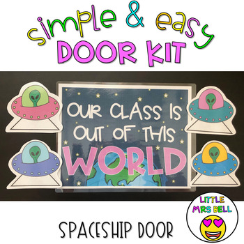 Preview of Door Decoration Kit: Spaceships