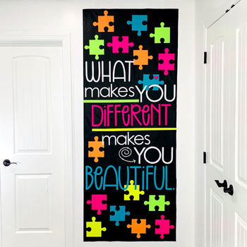 Autism Awareness Day Collaborative Poster, Door Decoration