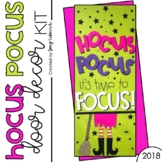 Door Decor or Bulletin Board: Hocus Pocus (PRINT & ASSEMBLE)