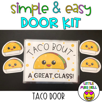 Preview of Door Decoration Kit: Tacos