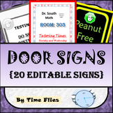 Door Signs - {20 Editable Signs}