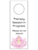 Door Signs: Counseling, Speech, Occupational/Physical Ther