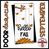 Door decoration: “Happy fall/Hello fall or Happy Fall y'al