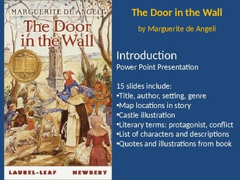 Preview of Door in the Wall introductory PowerPoint presentation