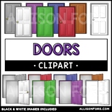 Doors Clip Art - Open and Closed Door Images