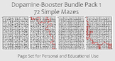 Dopamine-Booster Bundle-Pack #1 - 72 Simple Mazes
