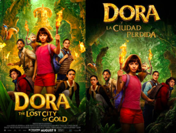 Preview of Dora and the Lost City of Gold Movie Guide Questions in English & Spanish | Inca