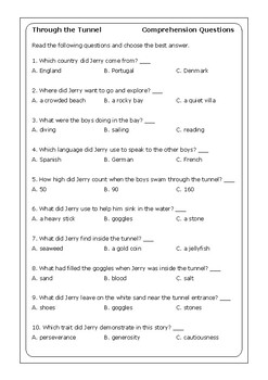 21+ Through The Tunnel By Doris Lessing Worksheet Images