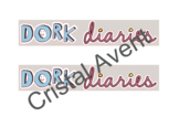 Dork Diaries Shelf Divider