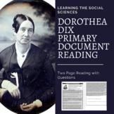 Dorothea Dix Petition to Massachusetts Primary Document Reading