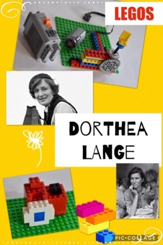Preview of Dorthea Lange, Photo Journalist, History w/ LEGO® Bricks! Dust Bowl, Camera